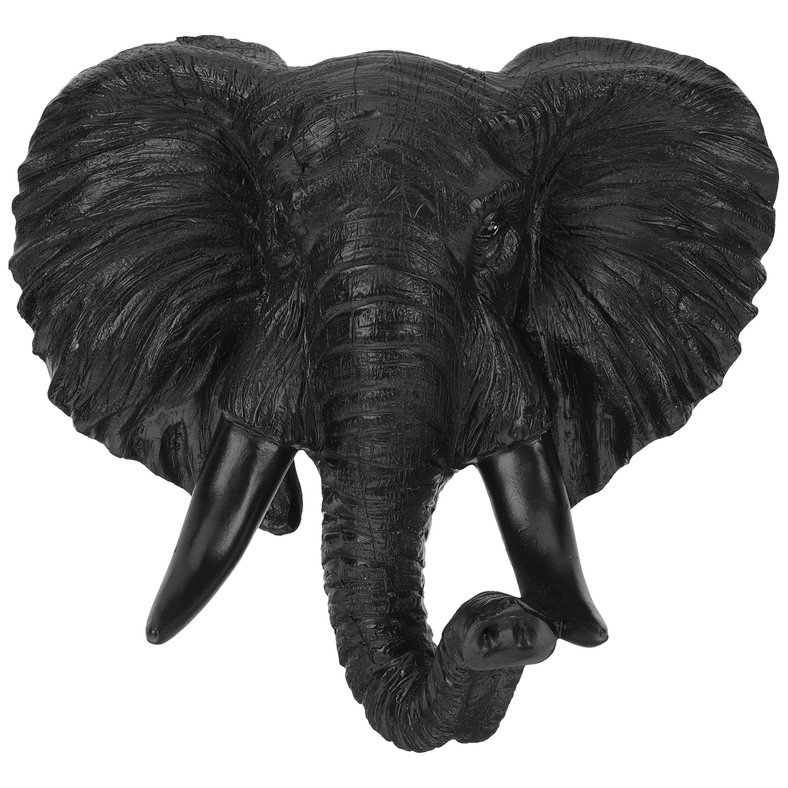 Art Craft Gallery - Lifelike Elephant Head Wall Art Craft