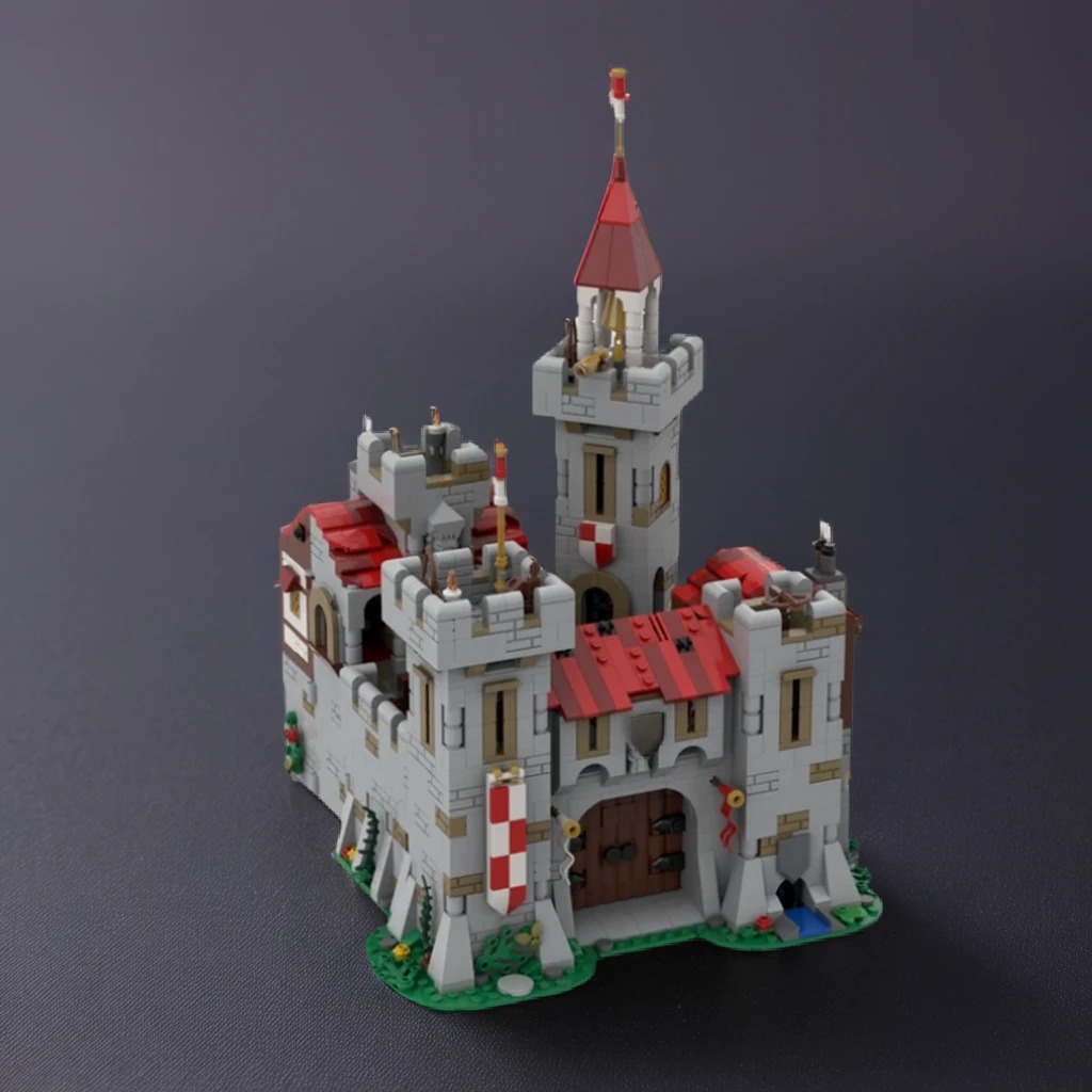 Art Craft Christmas Ideas - 2580pcs MOC River Castle Royal Knights