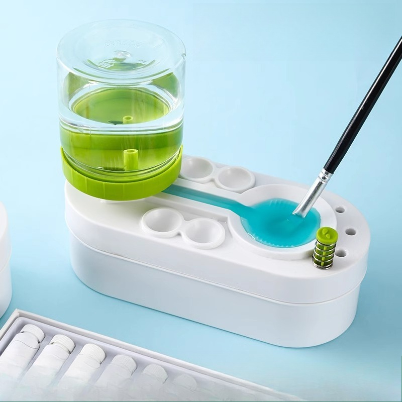 Watercolor Brush Pen - Mini Toilet Design Paint Brush Washer