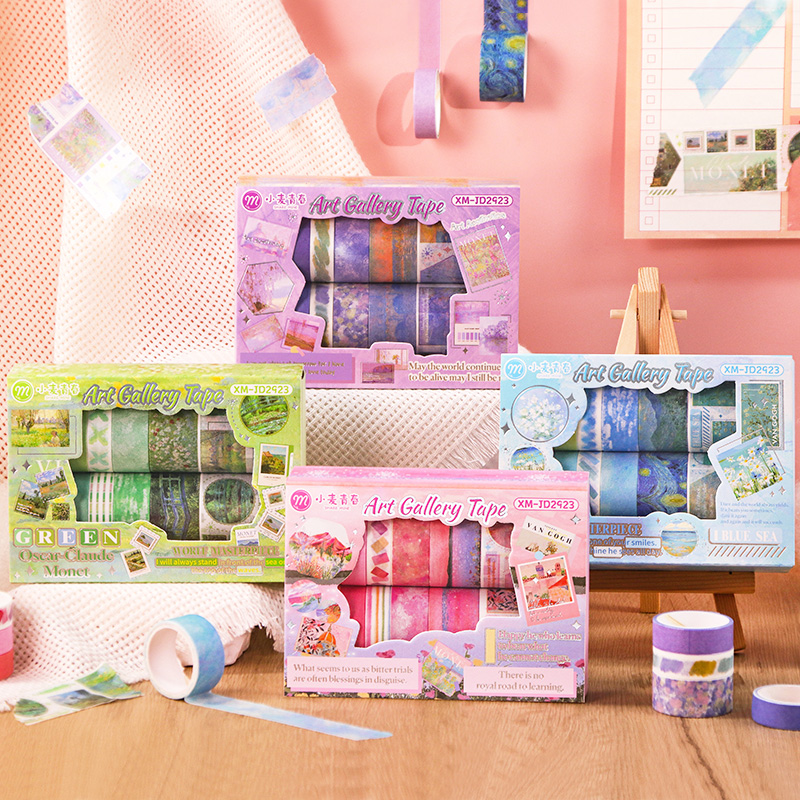 Art Craft Gallery - Art Gallery Washi Tape Set, 12/48