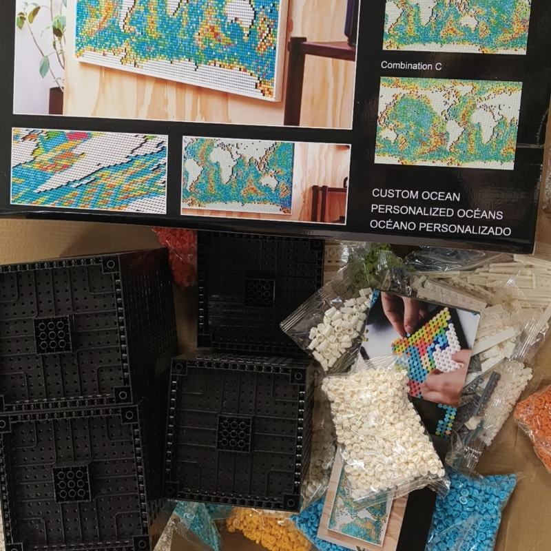 Art Craft Movement - 11695 PCS Understanding World Map Art