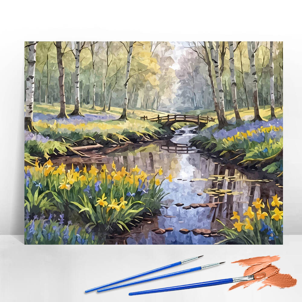 Art Craft Number - DIY Painting By Numbers Landscape Digital