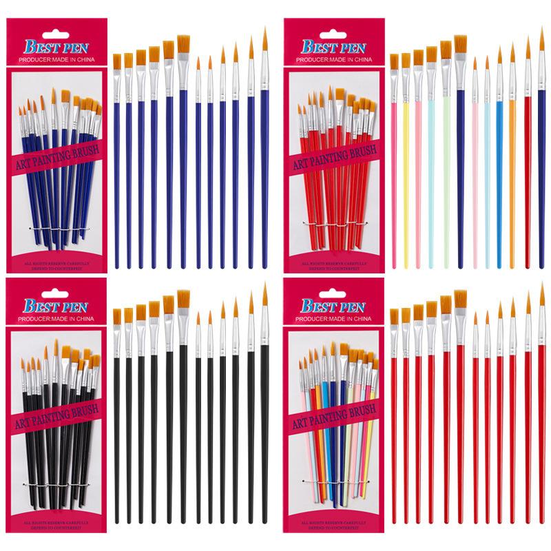 Watercolor Brush Pen - 12 Pcs Painting Brushes Set Art