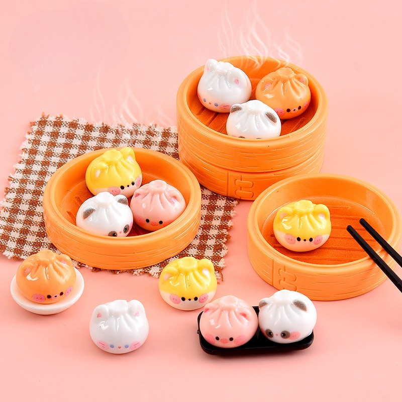 Art Craft Glue - 8PC Kawaii Animal Steamed Bun Blind