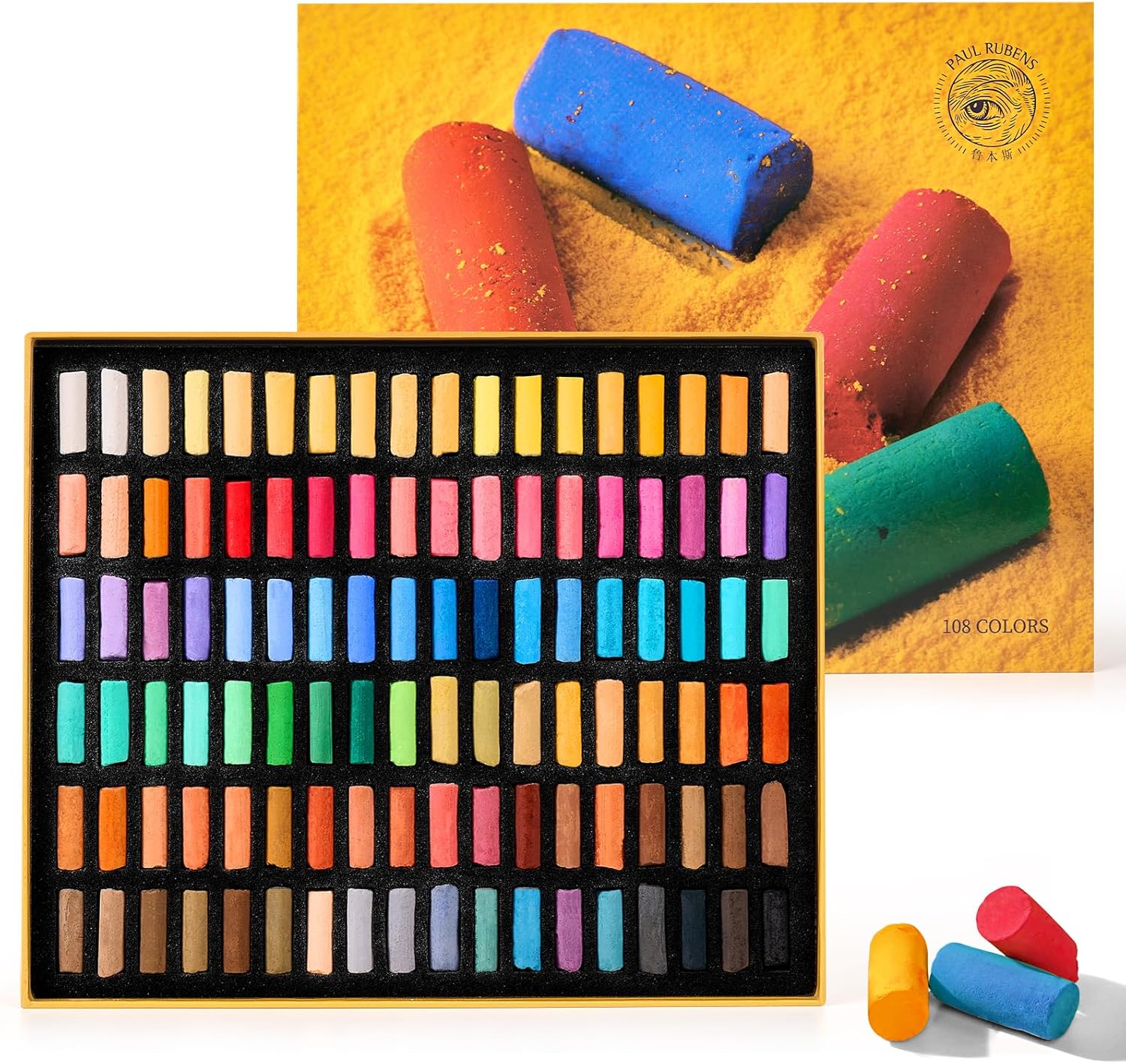 Chalk Pastel Set - Paul Rubens Soft Pastel Set 48/72/108