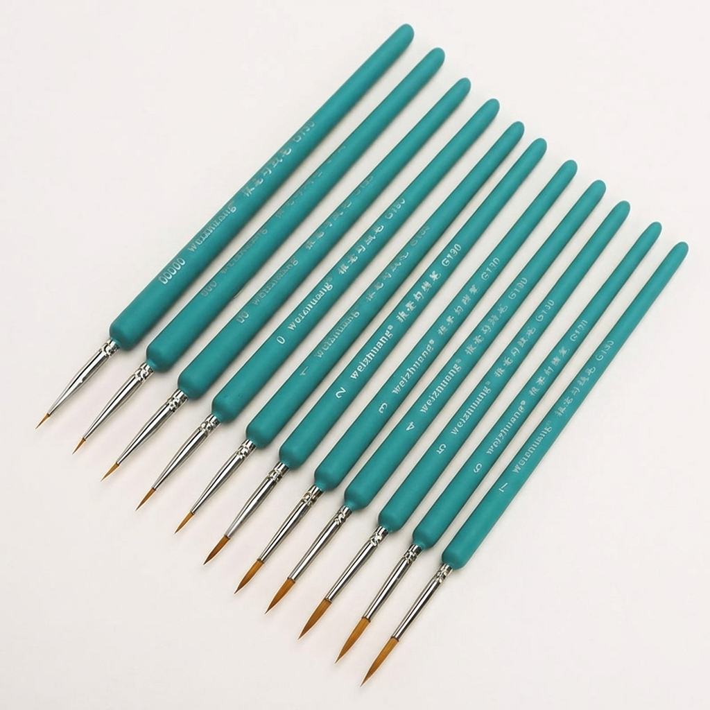 Watercolor Brush Pen - 11 PCS Miniature Paint Brushes Set