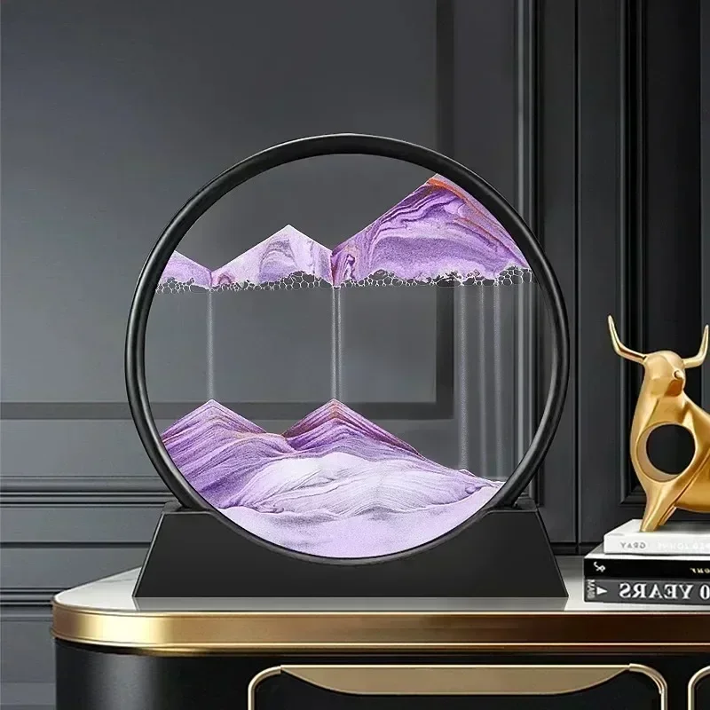 Art Craft Movement - 3D Moving Sand Art Picture Round