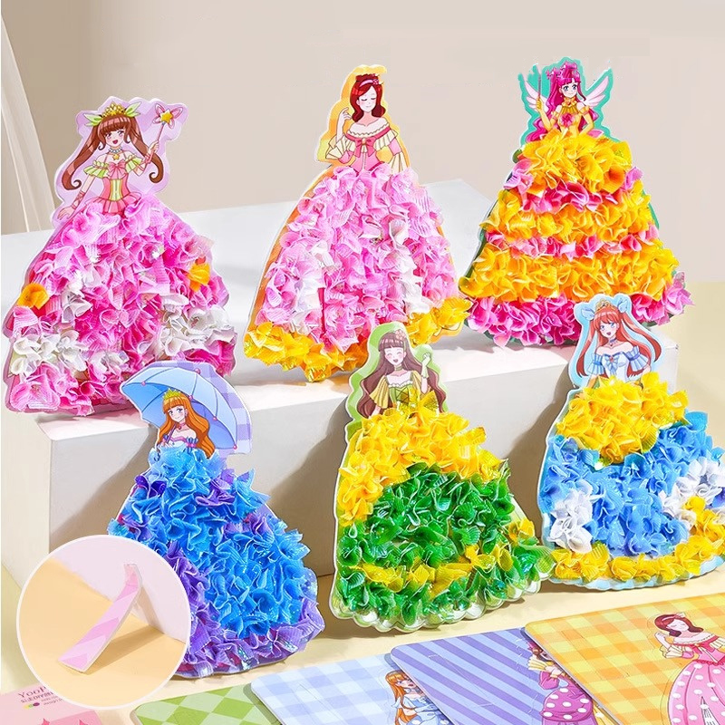 Art And Craft Nature - Children's Fabric Art Craze Poke Drawing