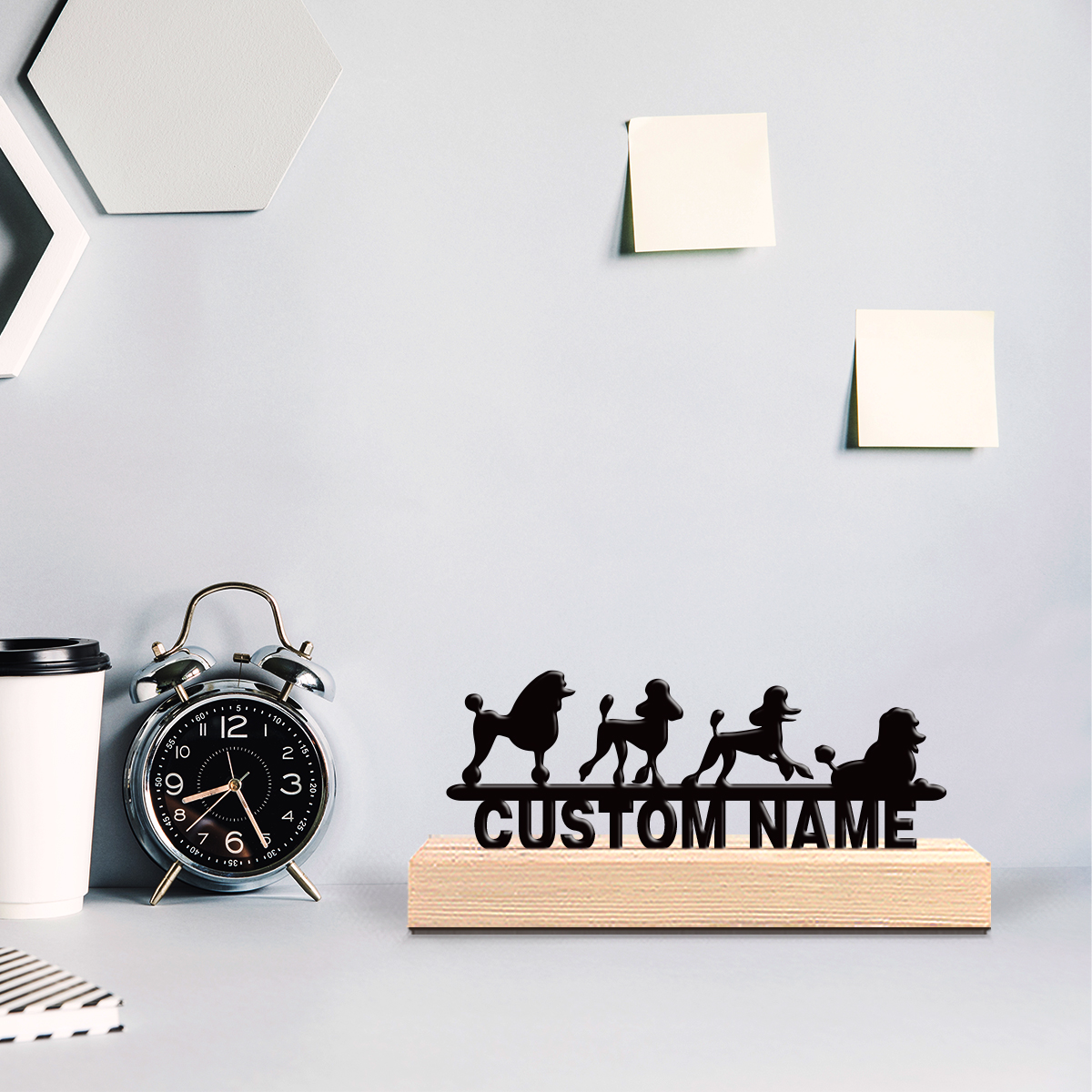 Art Crafting - 1pc Modern cute animals Personalized Text
