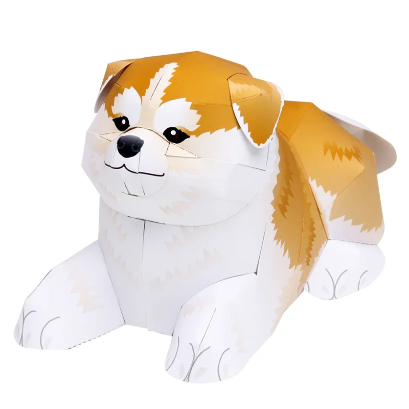 Art And Craft Nature - Akita Shiba Inu Folding Handmade Origami