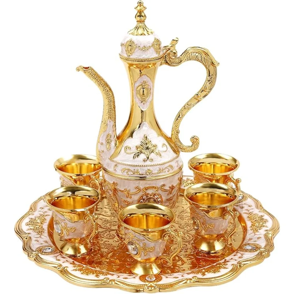 Art Craft Gallery - Creative European Turkish Tea Set Vintage
