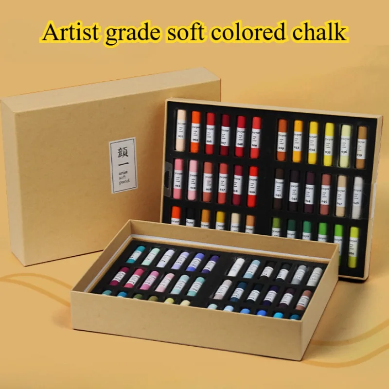 Chalk Pastel Set - 36/72Color Set Artist Grade Soft Color