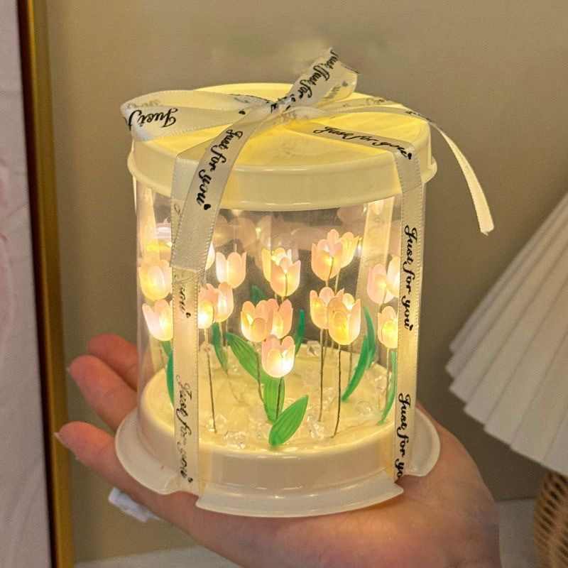 Art Craft Market - DIY Tulip Lamp Simulation Flower Sea