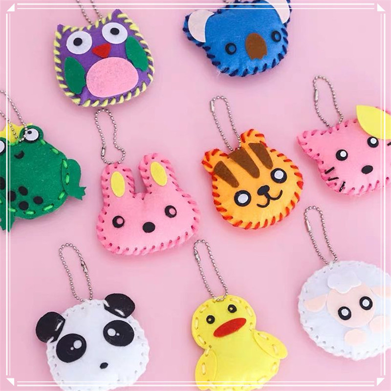 Art And Craft Nature - 5Pcs/lot Kids Handcraft Toys Non-woven Fabric