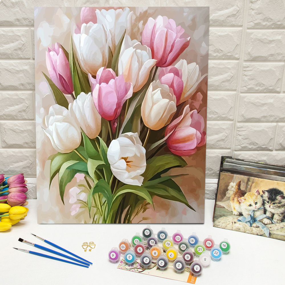Art Craft Number - DIY Paint By Number Adult Kit