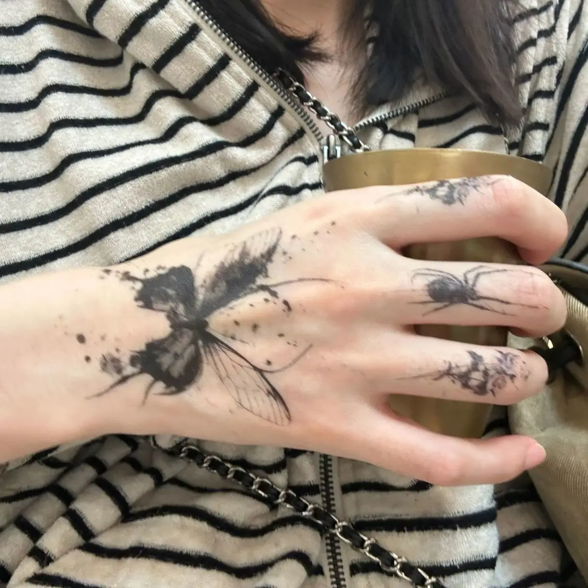 Art & Craft Job Vacancies - Herbal Butterfly Temporary Tattoos for Women