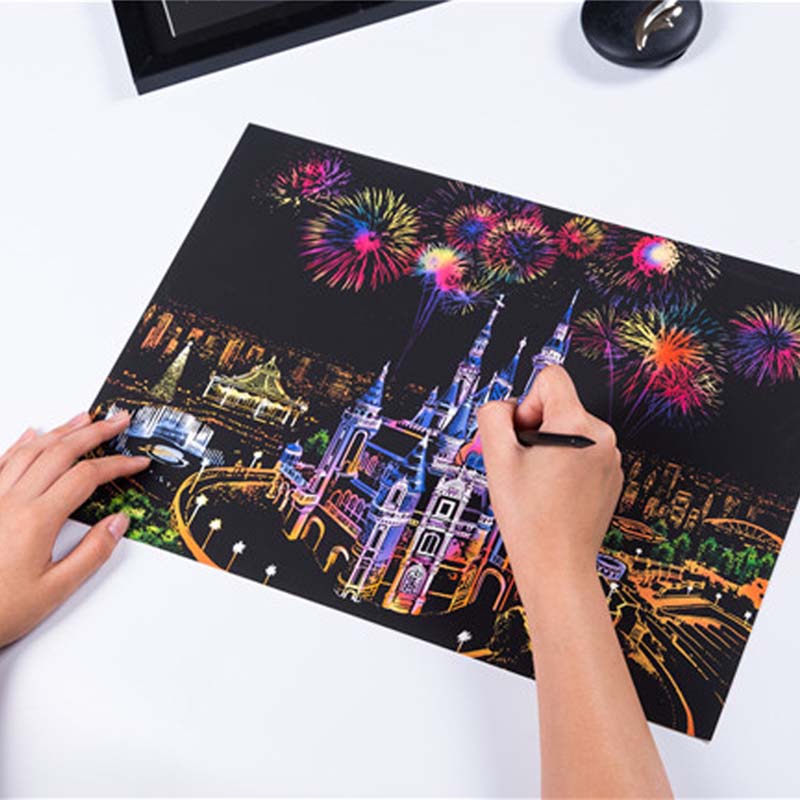 Art Craft 3 Year Old - New Creative Magic Scratch Art Crafts