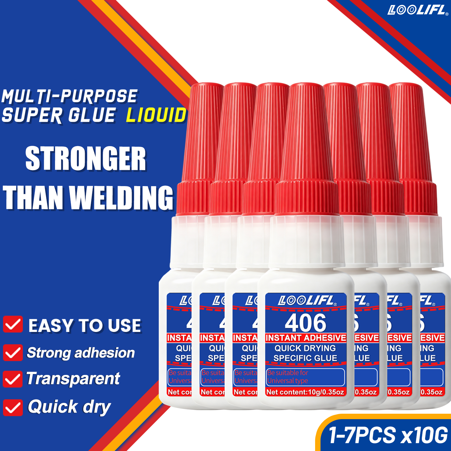 Art Craft Market - New Fast‑Curing Super Glue Clear Transparent