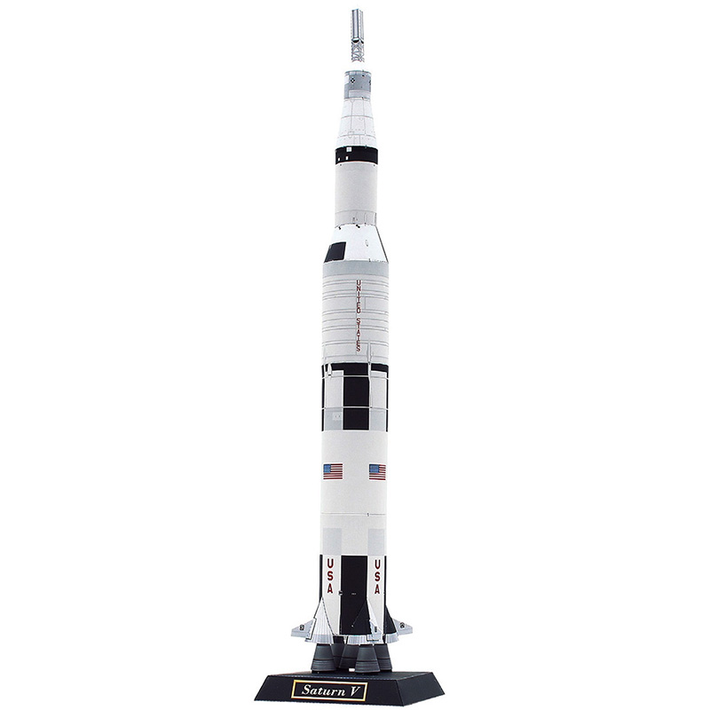 Art And Craft Rocket - America Saturn V Rocket Space Folding
