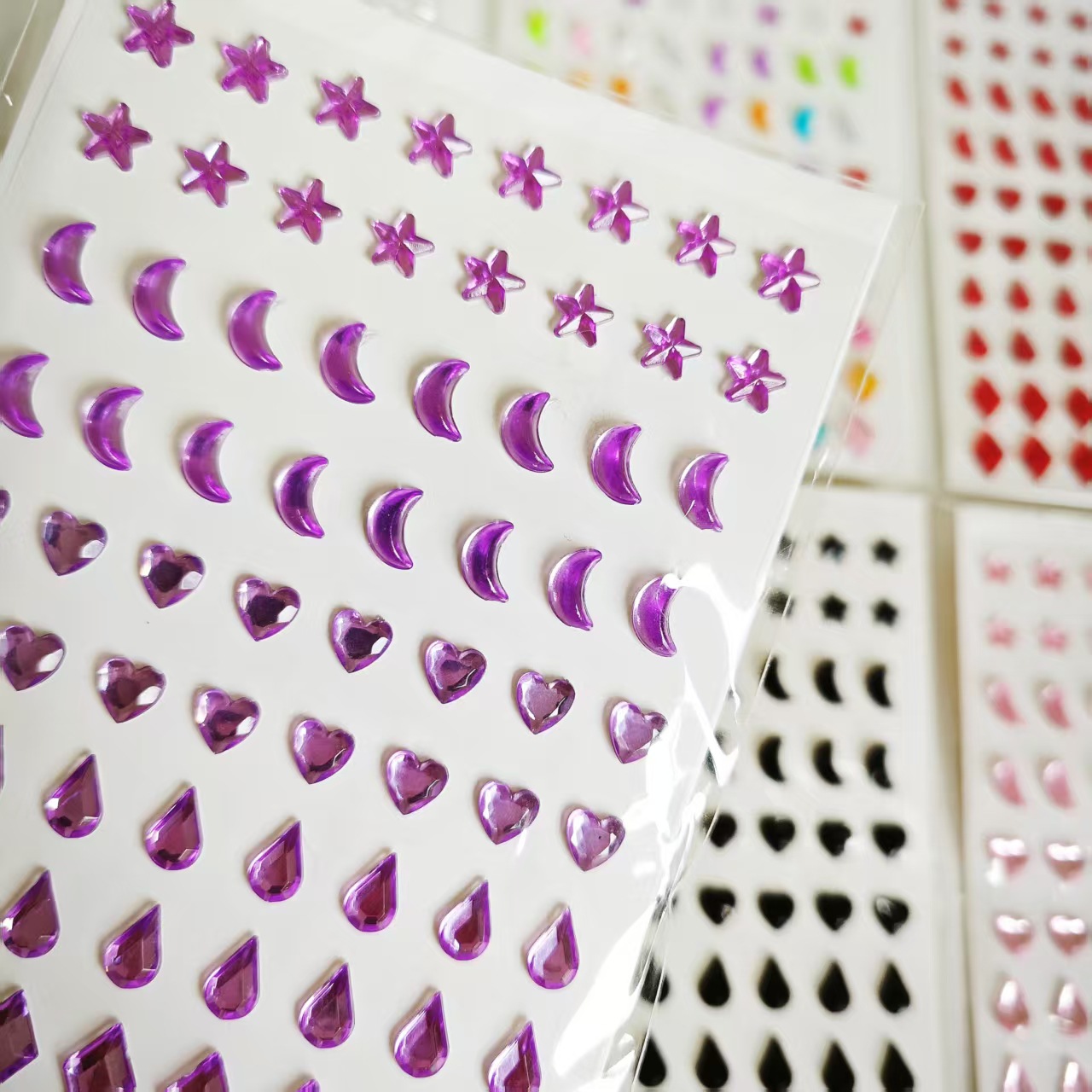 Art Crafting - Acrylic 3D Gem Sticker Art Cross