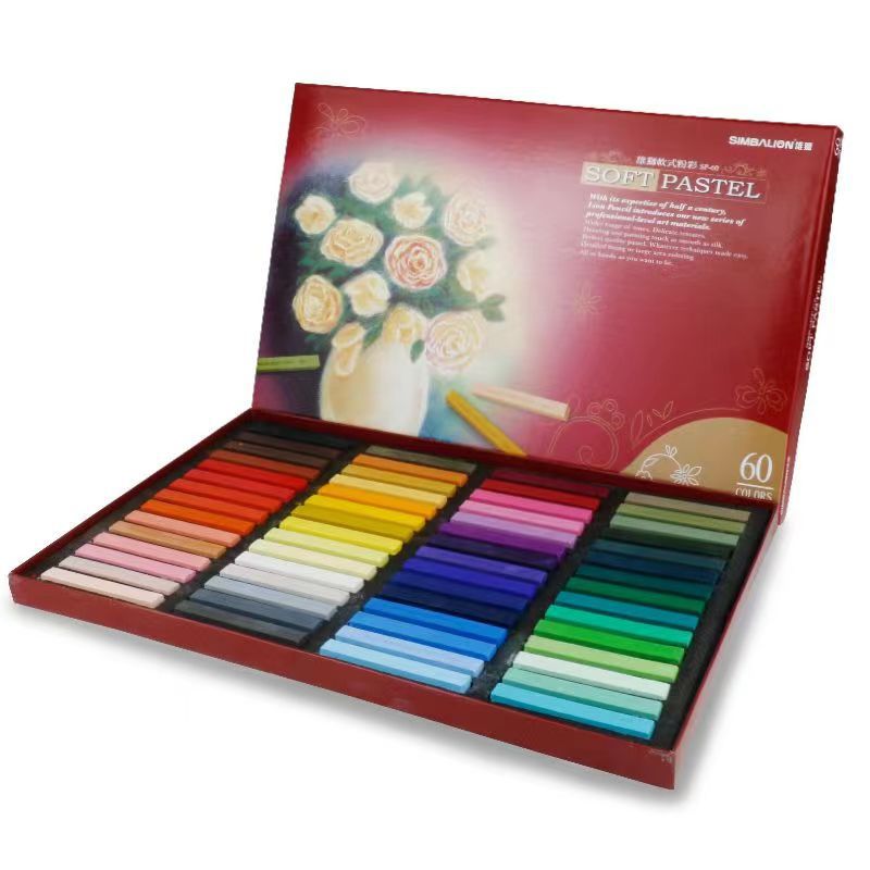 Chalk Pastel Set - Student Soft Color Chalk 24/36/48/60 Powder