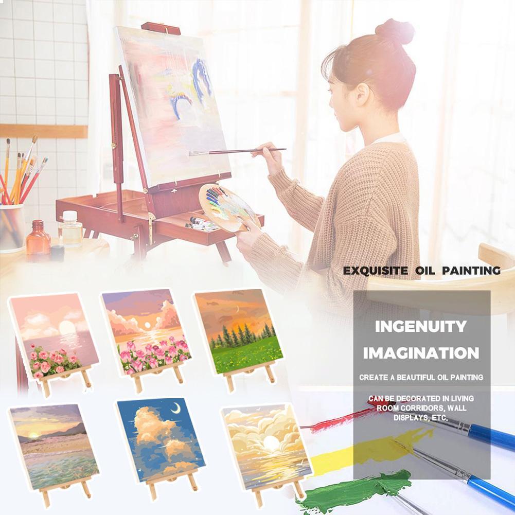 Art Craft Number - DIY Paint by Numbers Kit for