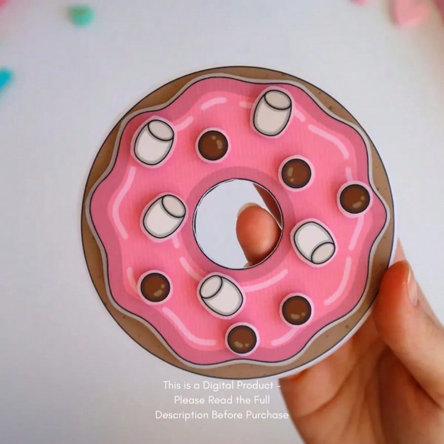 Donut Shop Pretend Play Kit, D - Art Craft 3 Year Old ulasan dan harga