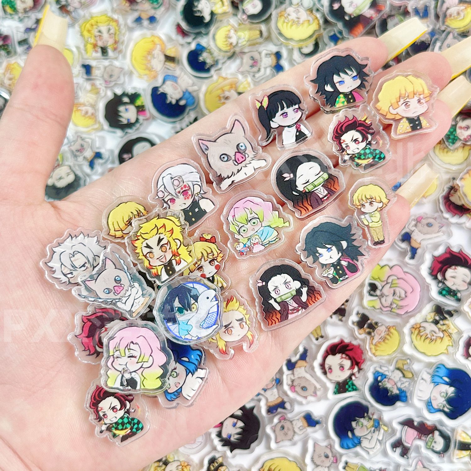 50/100Pcs 1/2cm Mini Demon Sla - Art Craft Market ulasan dan harga