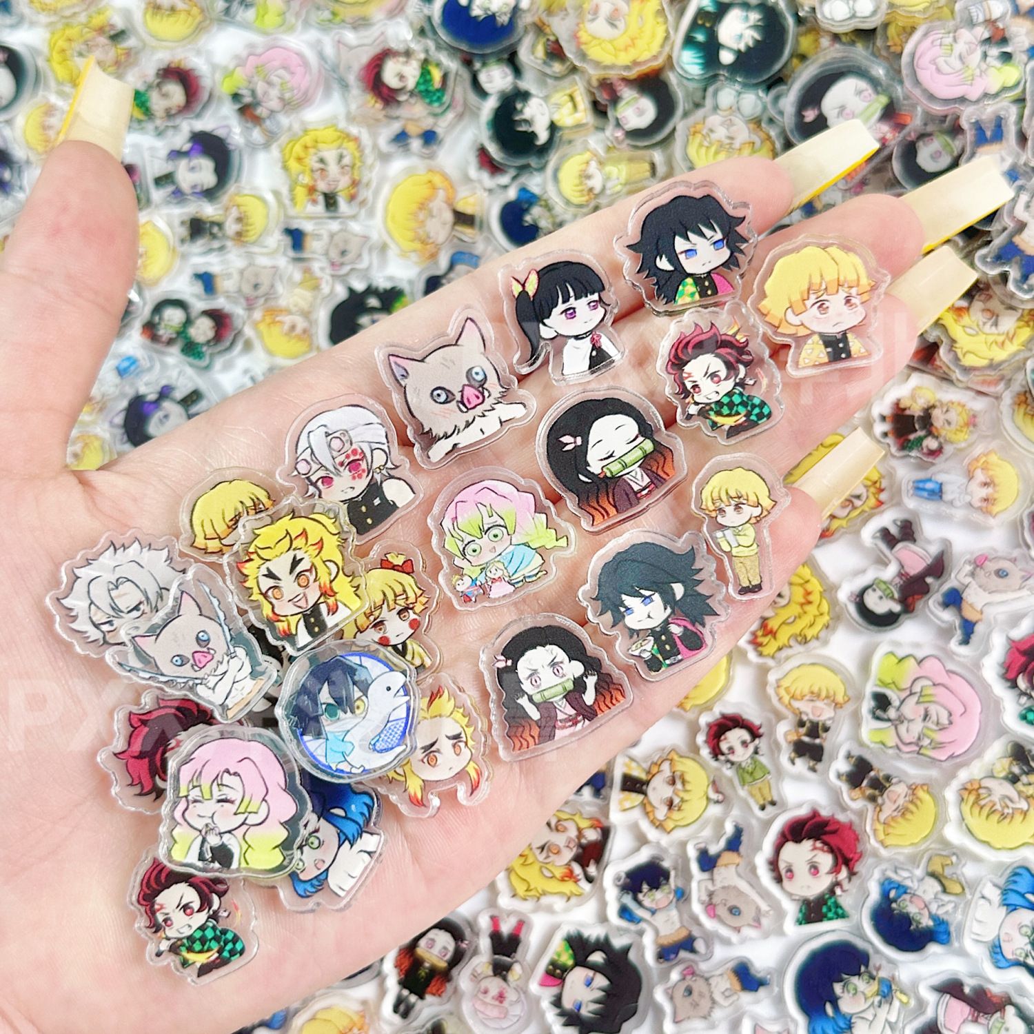 50/100Pcs 1/2cm Mini Demon Sla - Art Craft Market ulasan dan harga