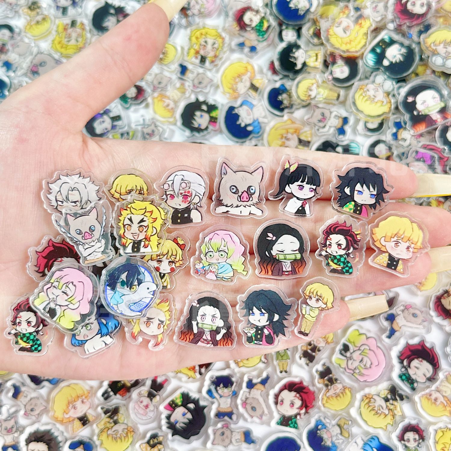 50/100Pcs 1/2cm Mini Demon Sla - Art Craft Market ulasan dan harga