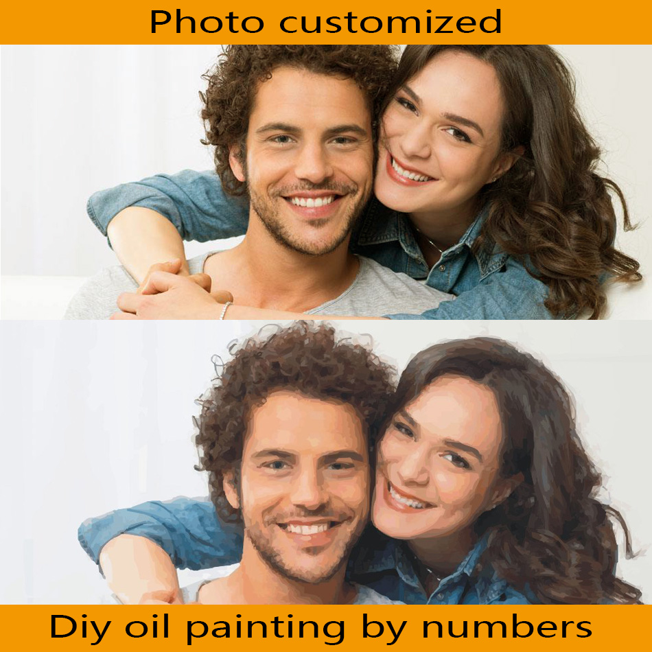Photo Custom Painting By Numbe - Art Craft Number ulasan dan harga