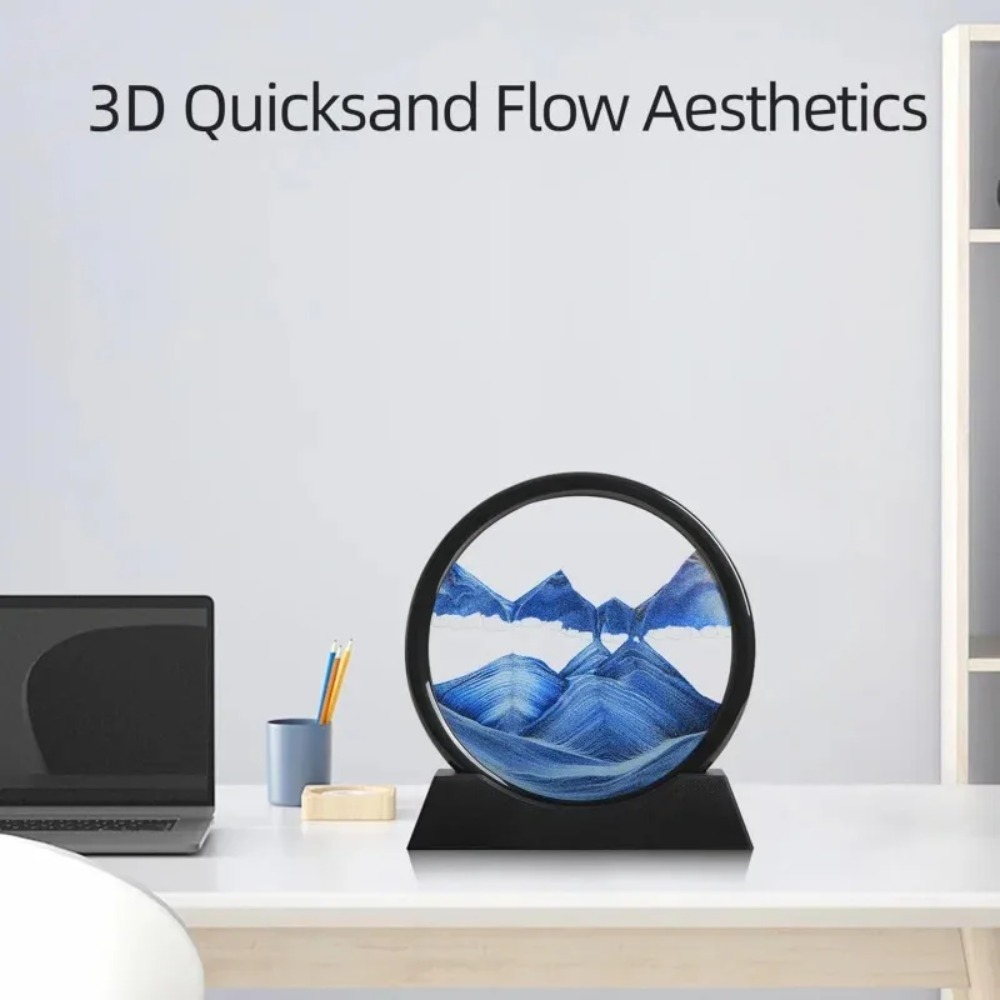 2026 3D Hourglass Quicksand Mo - Art Craft Movement ulasan dan harga