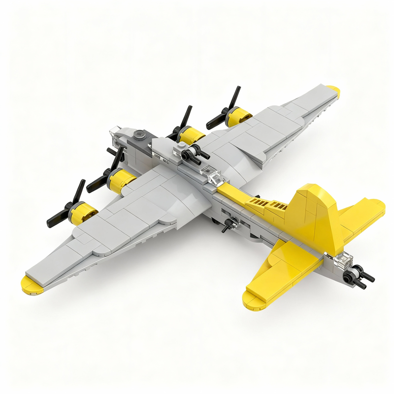 221pcs MOC B-17 Flying Fortres - Art Craft Christmas Ideas ulasan dan harga