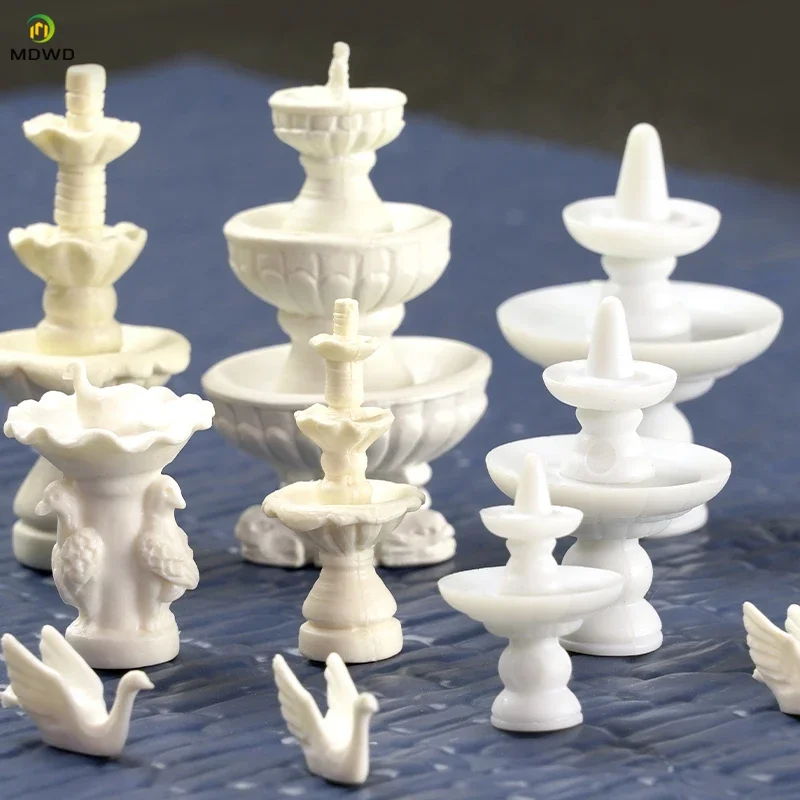 2Pcs Model Statue HO 1:87 Scul - Art And Craft Nature ulasan dan harga
