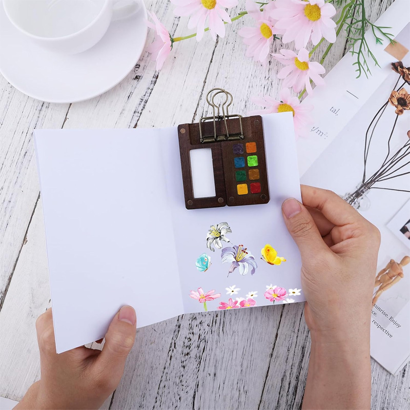 Portable Watercolor Set Travel - Watercolor Brush Pen ulasan dan harga