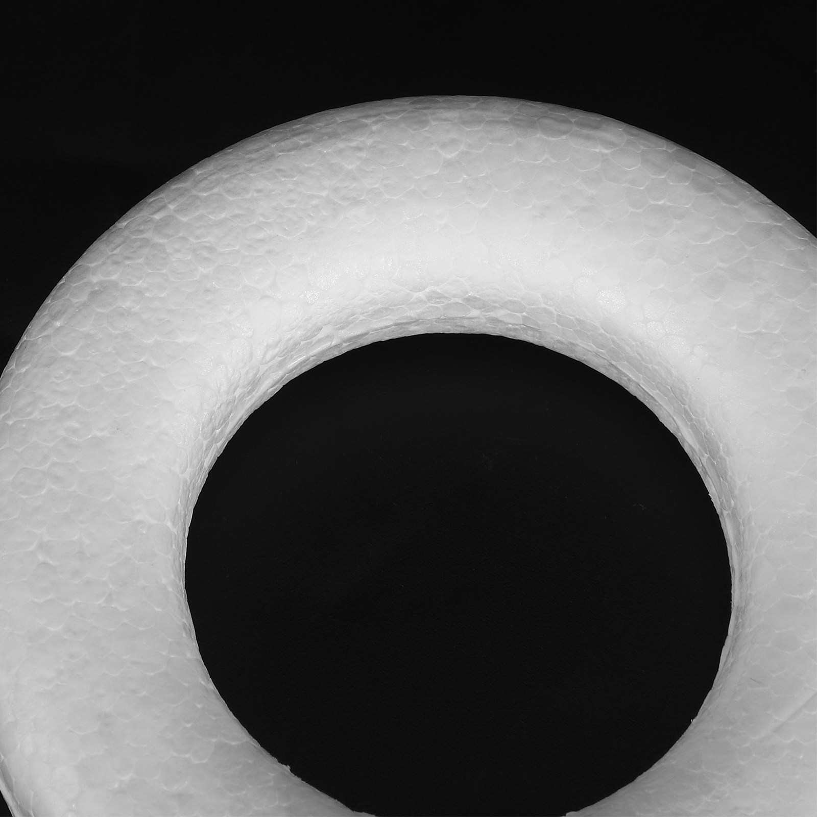 25Pcs White Polystyrene Wreath - Art Craft School ulasan dan harga