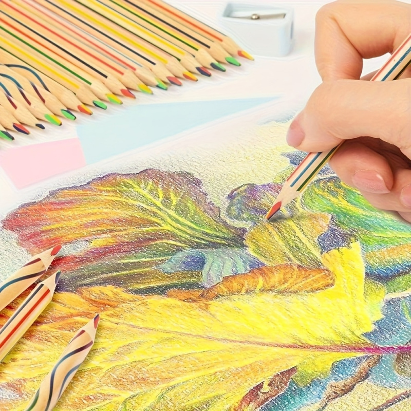 10/20/30Rainbow Pen，For profes - Colored Pencil Professional ulasan dan harga