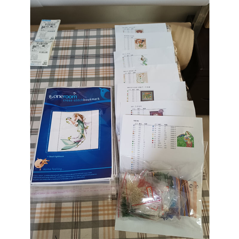 Embroidery Cross Stitch Kits C - Art Craft William Morris ulasan dan harga