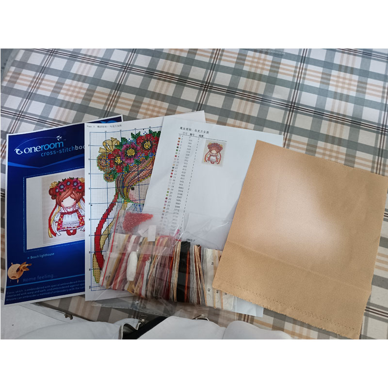 Embroidery Cross Stitch Kits C - Art Craft William Morris ulasan dan harga