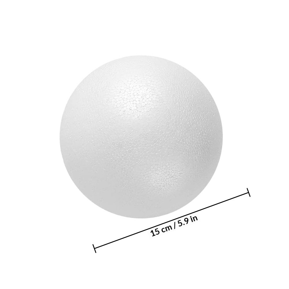 2Pcs DIY Foam Balls Large Roun - Art Craft School ulasan dan harga