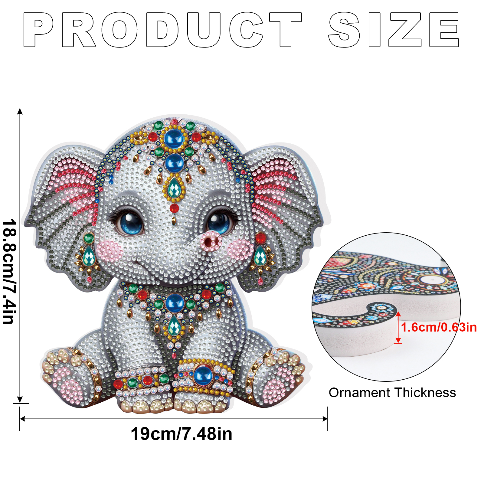 Tabletop Special Shape Diamond - Art Craft For Adults ulasan dan harga