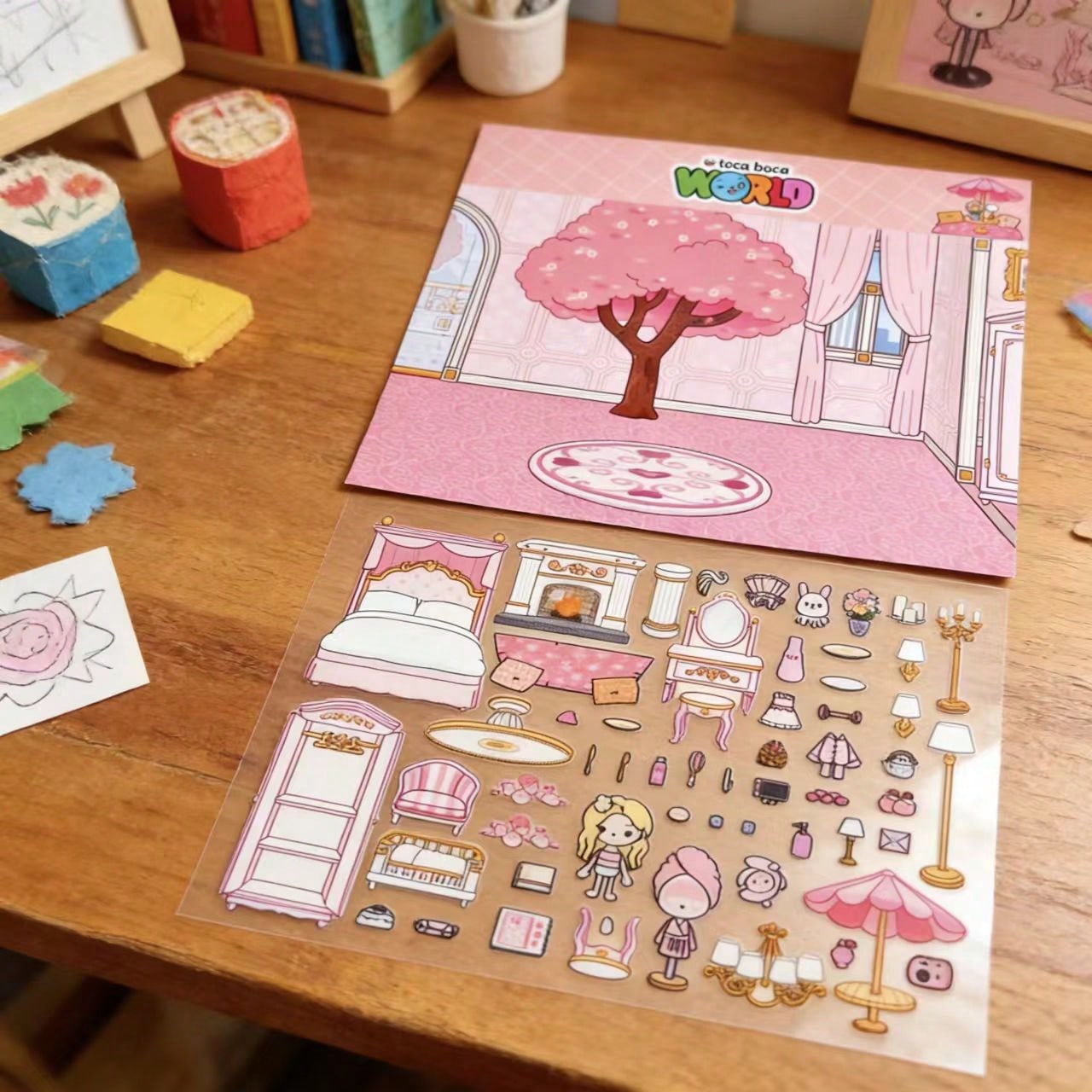 Pink Sakura Tree Hotel Room DI - Art Craft 3 Year Old ulasan dan harga
