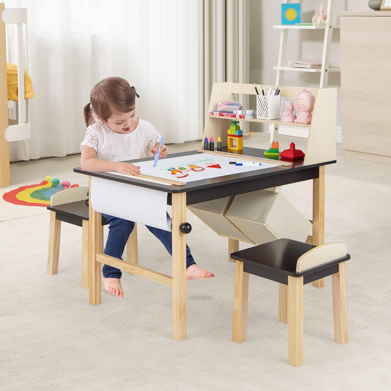 Kids Art Table and Chair Set,  - Art Craft 3 Year Old ulasan dan harga