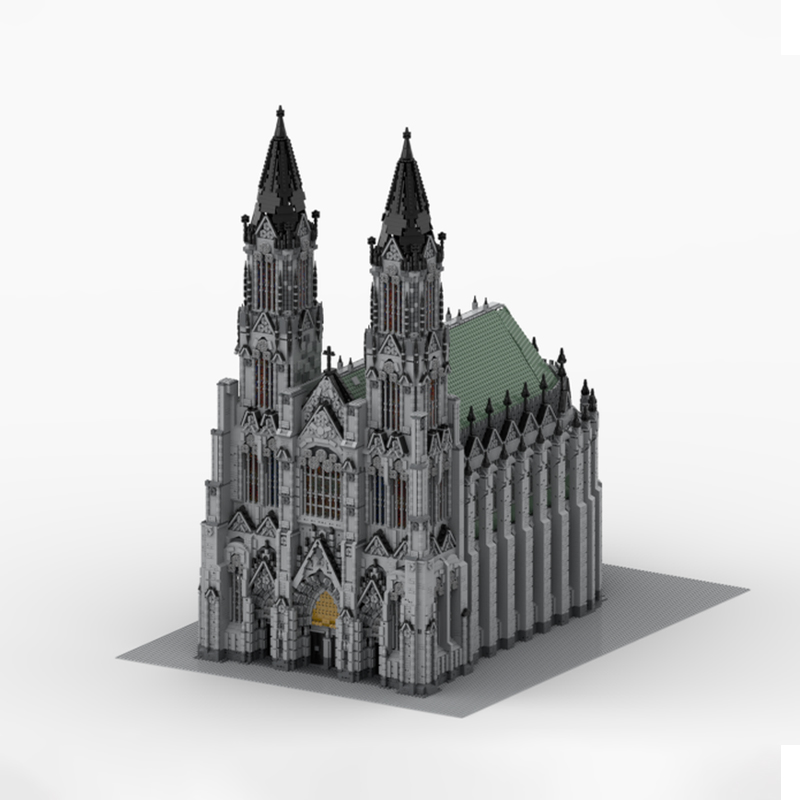 29682pcs MOC Castle Cologne Ca - Art Craft Christmas Ideas ulasan dan harga