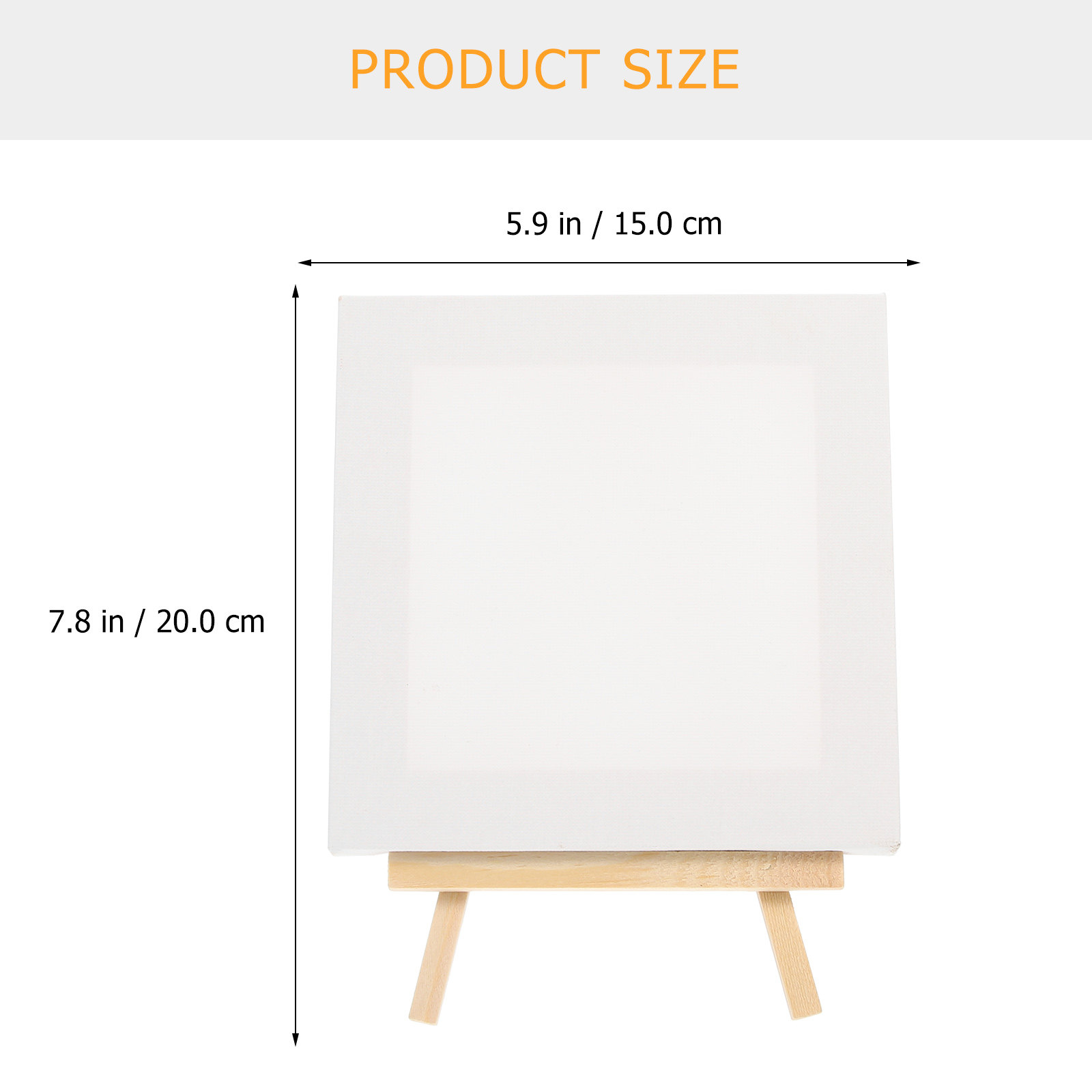 5Sets Mini Canvas and Easel Se - Art Craft Gallery ulasan dan harga