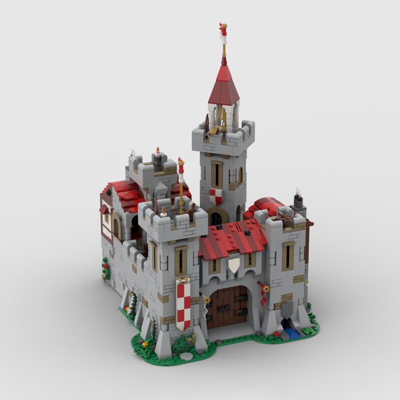 2580pcs MOC River Castle Royal - Art Craft Christmas Ideas ulasan dan harga