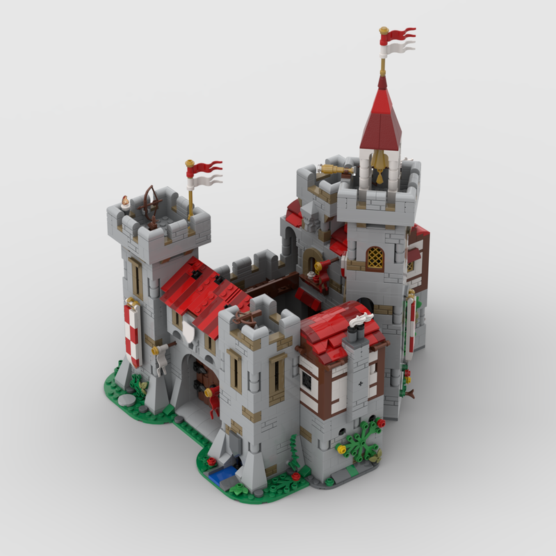2580pcs MOC River Castle Royal - Art Craft Christmas Ideas ulasan dan harga