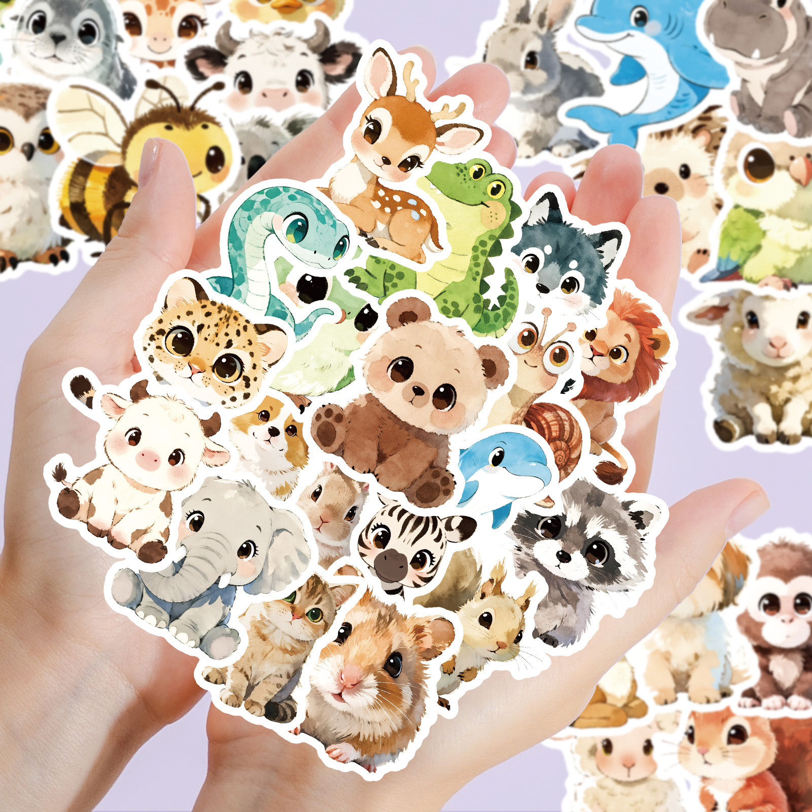 56Pcs Cute Animal Cartoon Graf - Art Craft 3 Year Old ulasan dan harga