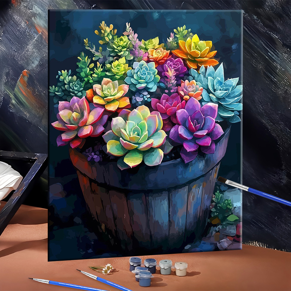 Huacan DIY Drawing By Numbers  - Art Craft Number ulasan dan harga