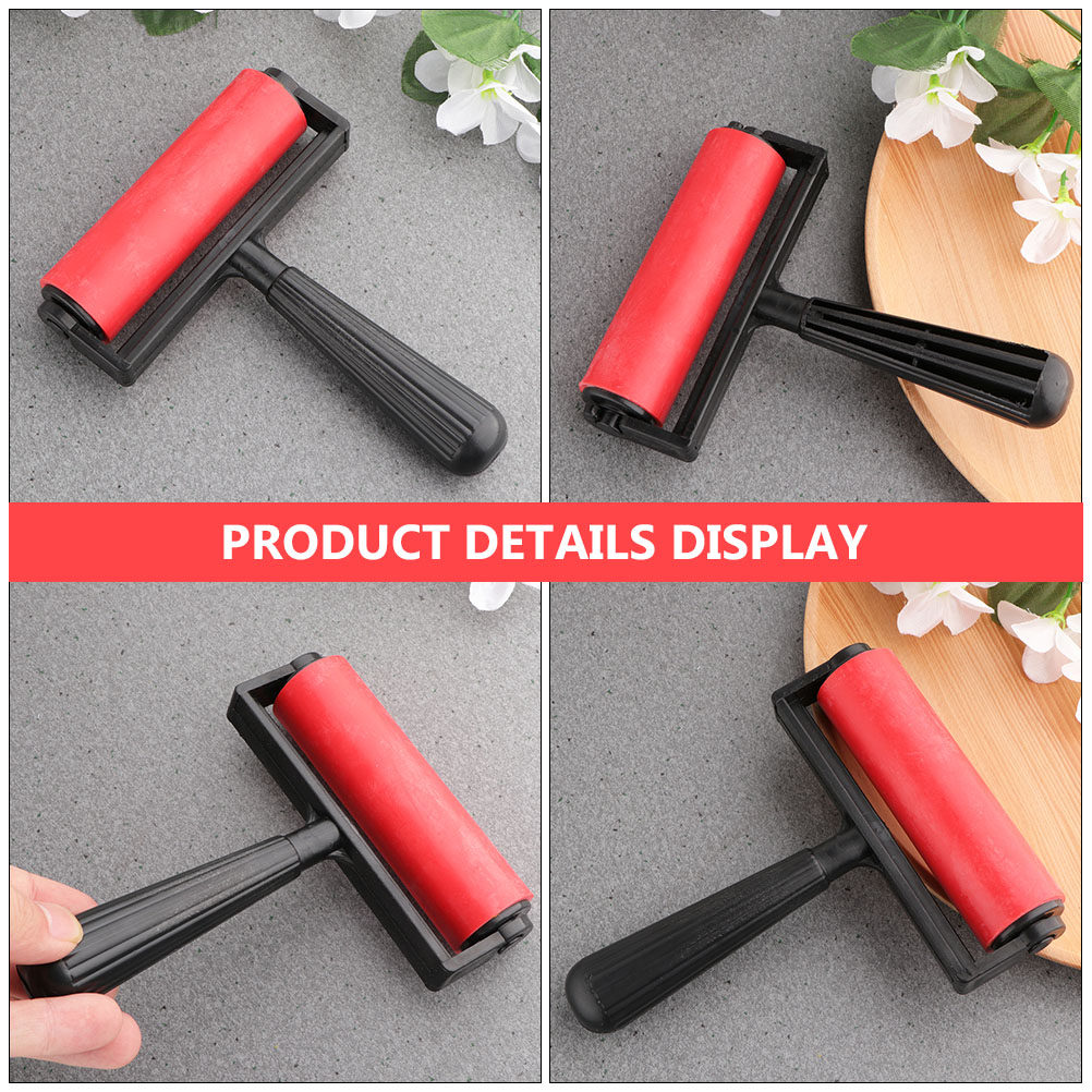 2Pcs Printmaking Rollers Plast - Art Craft Glue ulasan dan harga